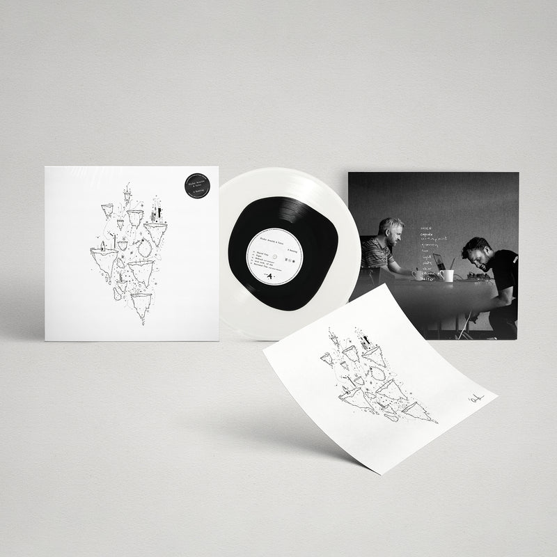 A Dawning Bundle: Coloured LP w. Signed Art Print (white) + T-shirt