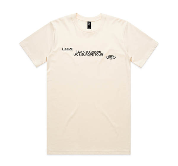 Caamp EU/UK Tour 2025 T-Shirt