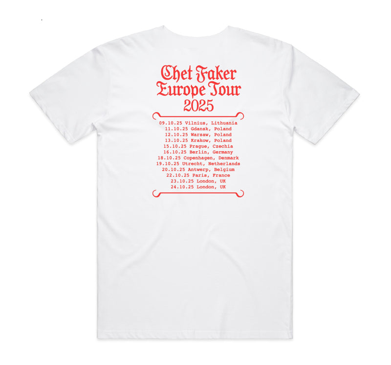 Chet Faker EU/UK Tour 2025 T-Shirt