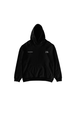 Eat like an Athlete Hoodie (Stereo Noir edition) oversized cut