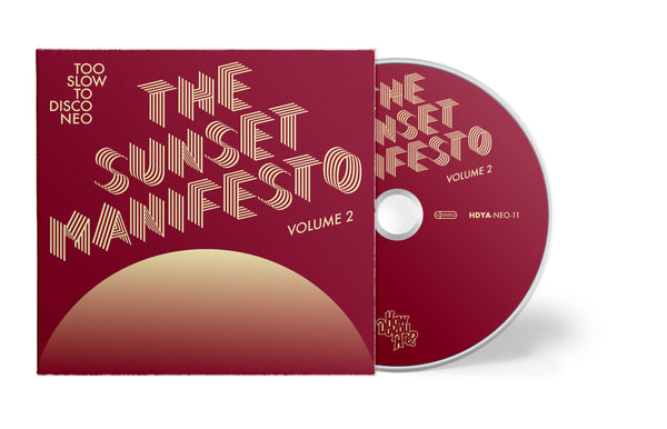 (PRE-ORDER) Too Slow To Disco NEO:  THE SUNSET MANIFESTO Volume 2 CD
