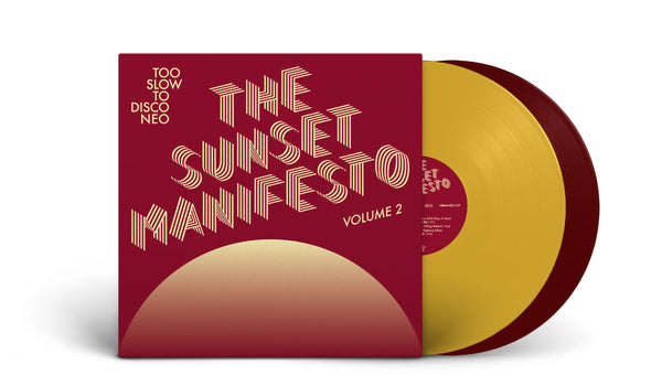 (PRE-ORDER) Too Slow To Disco NEO:  THE SUNSET MANIFESTO Volume 2 Limited Edition 2xLP