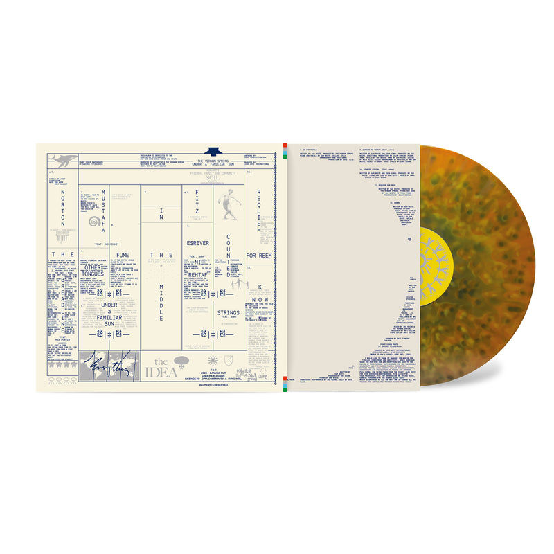 Under a Familiar Sun Exclusive "Shea" Coloured LP