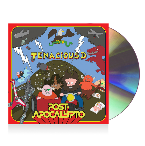 Tenacious D Post-Apocalypto CD CD- Bingo Merch Official Merchandise Shop Official