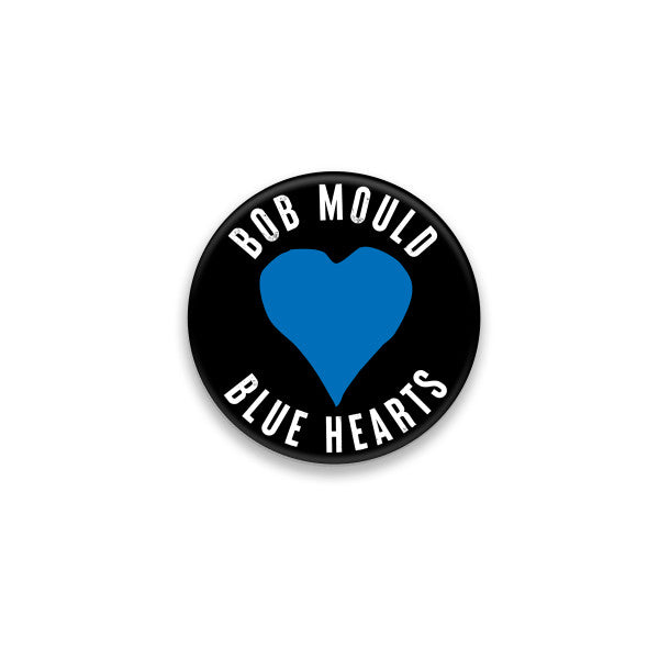 Bob Mould (PRE-ORDER) Blue Hearts Button #2 Pin Badge- Bingo Merch Official Merchandise Shop Official