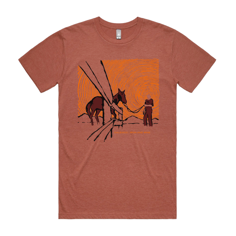 Calexico and Iron & Wine In The Reins T-Shirt- Bingo Merch Official Merchandise Shop Official