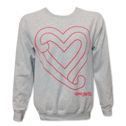 First Aid Kit Heart Crewneck Sweatshirt- Bingo Merch Official Merchandise Shop Official