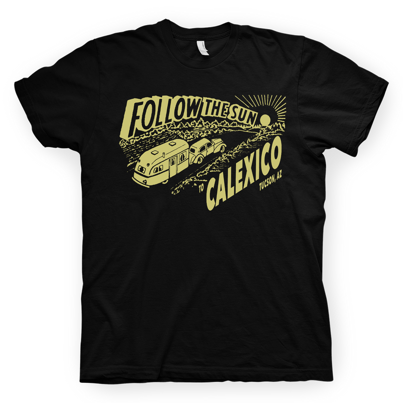 Calexico Follow The Sun T-Shirt- Bingo Merch Official Merchandise Shop Official