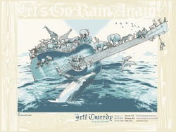 Jeff Tweedy Jeff Tweedy September 2018 European Tour Poster Poster- Bingo Merch Official Merchandise Shop Official