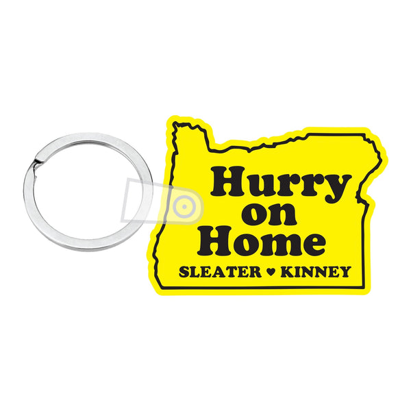 Sleater Kinney Hurry On Home Keychain Other- Bingo Merch Official Merchandise Shop Official