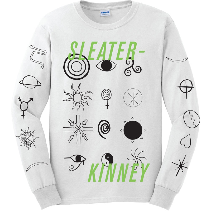 Sleater Kinney Collage Longsleeve Longsleeve- Bingo Merch Official Merchandise Shop Official