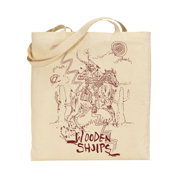Wooden Shjips Horseman Totebag Totebag- Bingo Merch Official Merchandise Shop Official