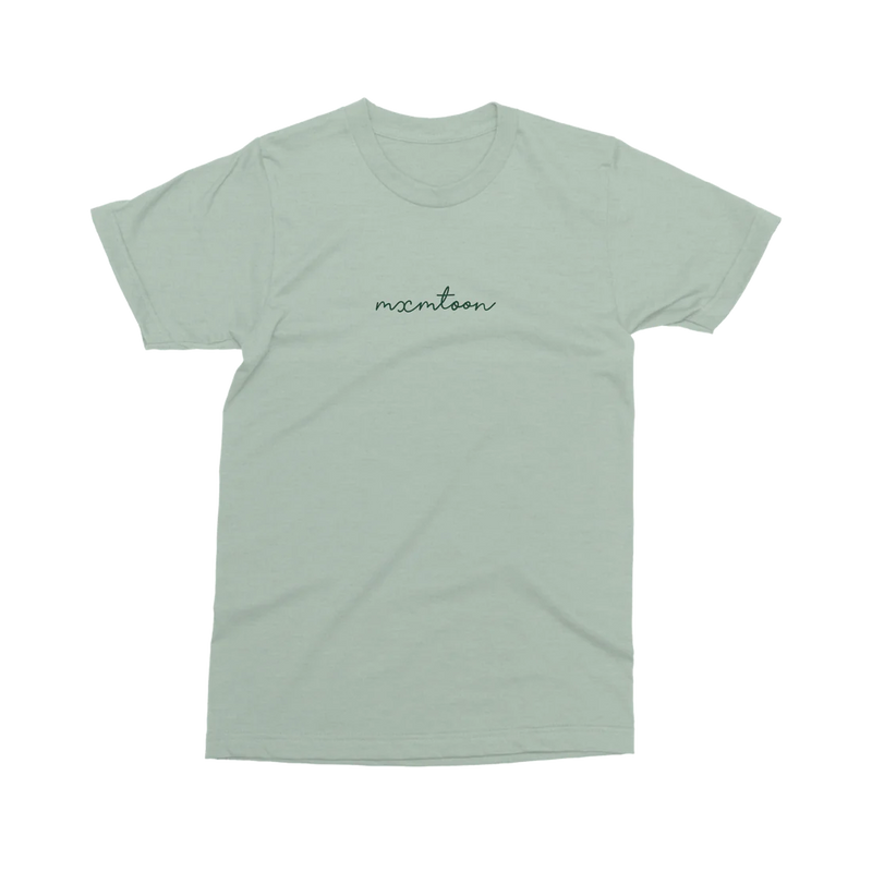 Cursive Embroidered T-Shirt